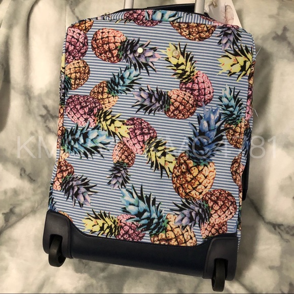 Jessica Simpson Bags Last Jessica Simpson Pineapple Stripe Luggage